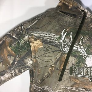 RedHead Camo Hoodie SZ Mens L